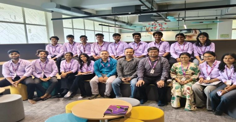 Infosys Maker Lab Industry Visit - 30 Student Cohort in Lounge